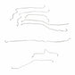 07-08 Chevrolet 2500 HD Brake Line Kit Crew Cab/Short Bed Stainless Steel - Complete Brake Line Kit Car Part People