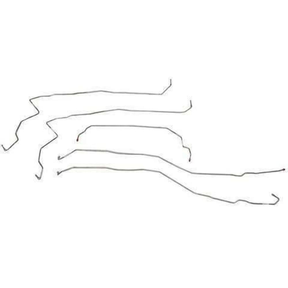 07-08 Chevrolet Silverado 2500 HD Crew Cab/Short Bed Stainless Steel - Complete Brake Line Kit Car Part People