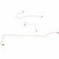 2000-07 Ford Taurus Brake Line Set Rear Drum Brakes Steel - CBK0158OM