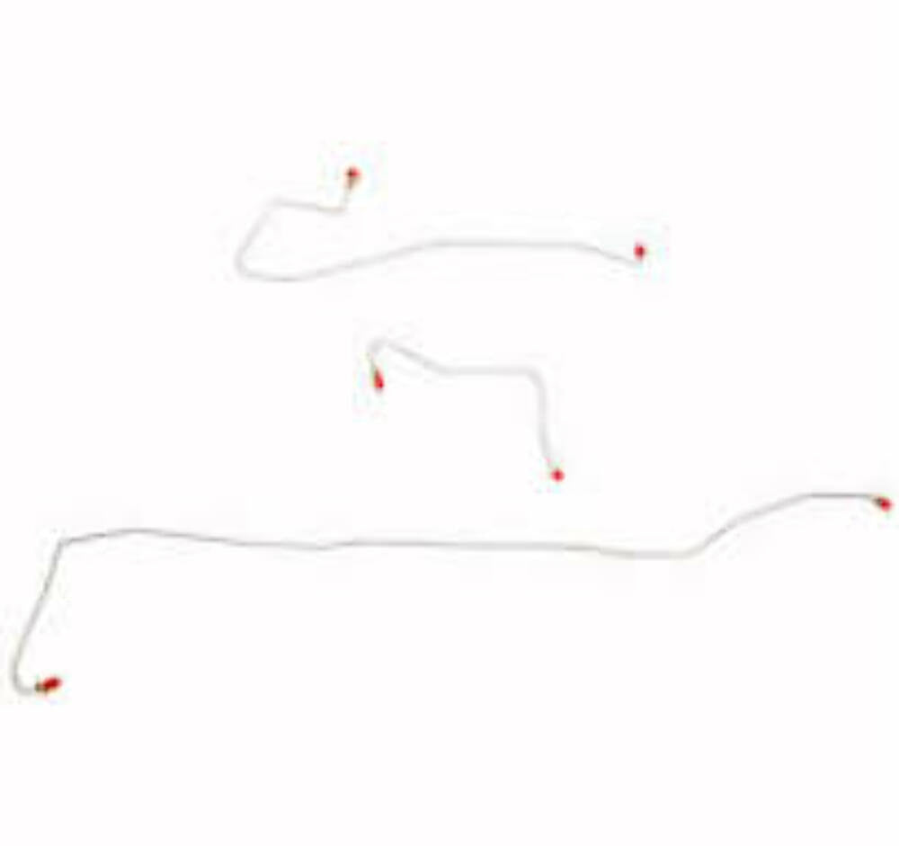 Ford, Mercury Complete Brake Line Kit; Fine Lines-CBK0158SS