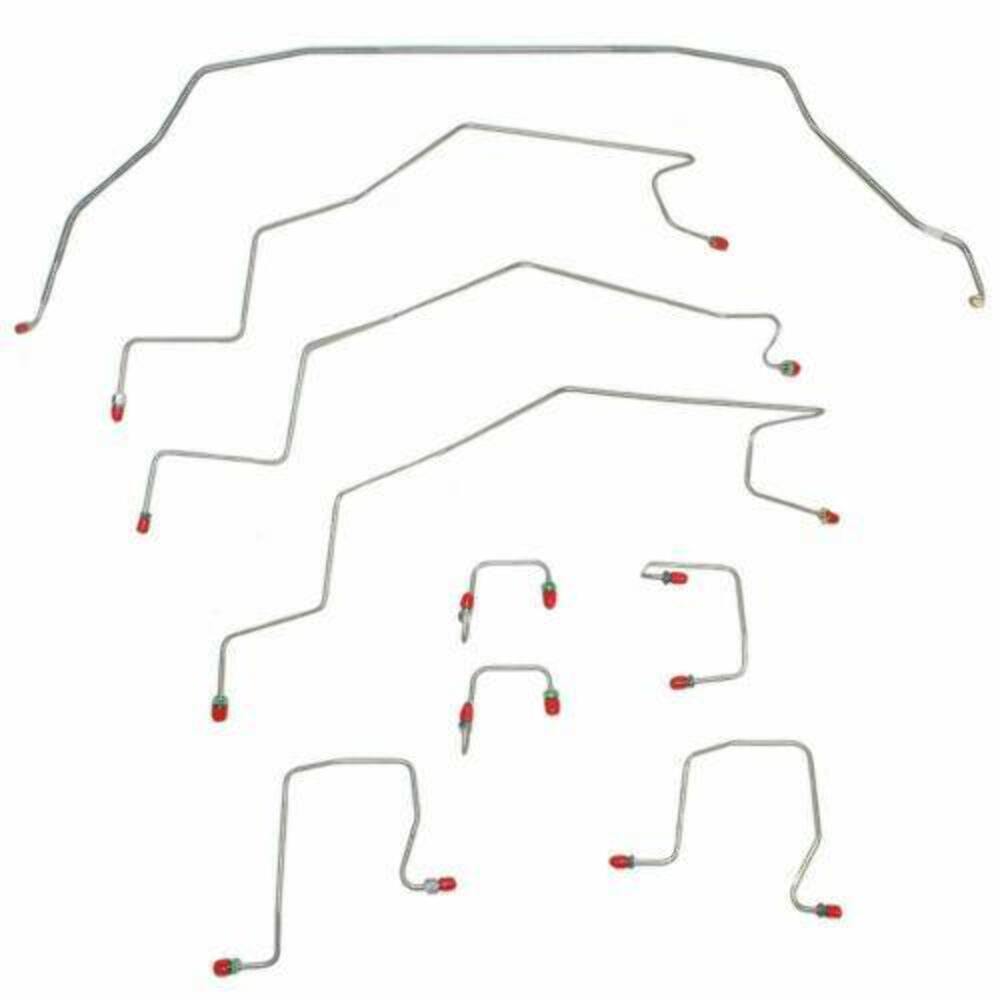 1998 - 2001 Dodge Ram 2500 Complete Brake Line Kit - CBK0160SS - Complete Brake Line Kit Car Part People