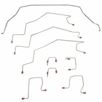 1998 - 2001 Dodge Ram 2500 Complete Brake Line Kit - CBK0160SS - Complete Brake Line Kit Car Part People
