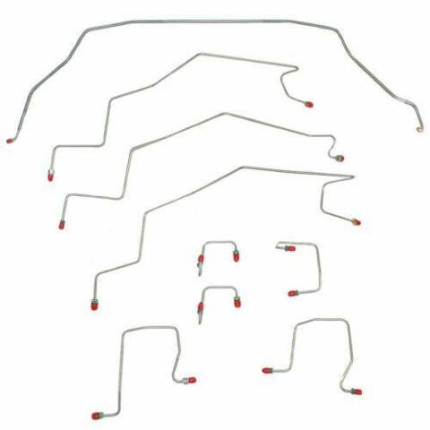 1998 - 2001 Dodge Ram 2500 Complete Brake Line Kit - CBK0160SS
