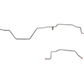 Dodge Complete Brake Line Kit; Fine Lines-CBK0163OM - Complete Brake Line Kit Car Part People