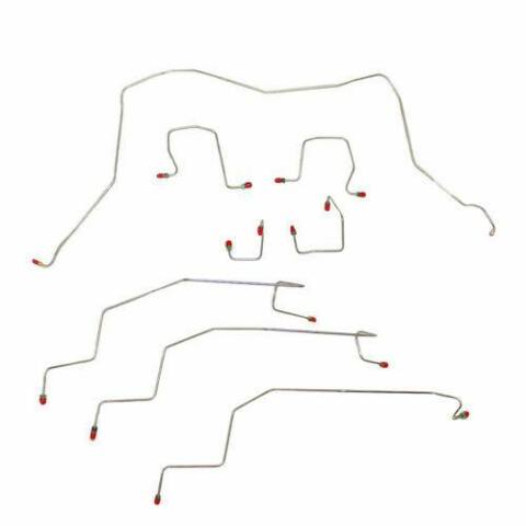 1998 - 2001 Dodge Ram 2500 Complete Brake Line Kit - CBK0166SS