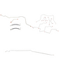 Dodge Complete Brake Line Kit; Fine Lines-CBK0167OM