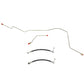 Dodge Complete Brake Line Kit; Fine Lines-CBK0167SS