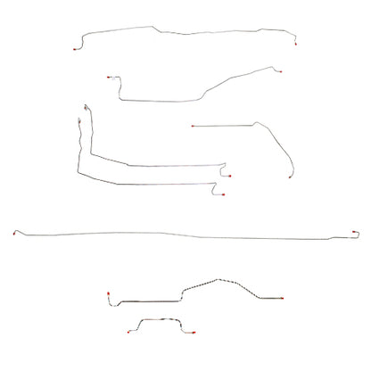 99-07 GM 1500HD or 2500 2WD/4WD Crew Cab 78'' Bed Brake Line CBK0168OM