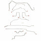 1998-01 Dodge Ram 2500 Brake Line Kit 4WD Rear ABS Ext Short Bed - CBK0172SS