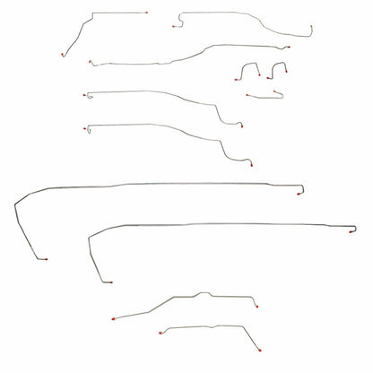 2003 - 2006 Chevrolet Tahoe Brake Line Kit - CBK0173SS - Complete Brake Line Kit Car Part People