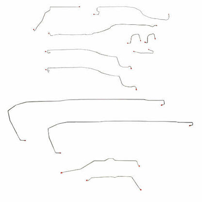 2003 - 2006 Chevrolet Tahoe Brake Line Kit - CBK0173SS