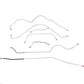 1955 Ford Thunderbird Complete Brake Line Kit STD Brakes Stainless - CBK0175SS