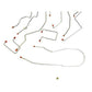 98-00 Chevrolet S10 Brake Line Kit 4WD Ext Cab/Short Bed Rear Disc
