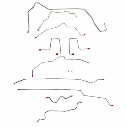 98-00 Chevrolet S10 Brake Line Kit 4WD Ext Cab/Short Bed Rear Disc
