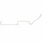 1984 - 1986 Ford Mustang Brake Line Kit - CBK0180OM - Complete Brake Line Kit Car Part People