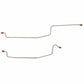 1984-86 Ford Mustang SVO Complete Brake Line Kit w/ Subframe Connector CBK0181SS - Complete Brake Line Kit Car Part People