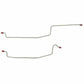 1984-86 Ford Mustang SVO Complete Brake Line Kit w/ Subframe Connector CBK0181SS