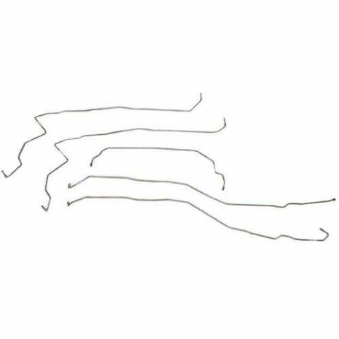 2007 - 2008 Chevrolet Silverado Brake Line Kit - CBK0186SS