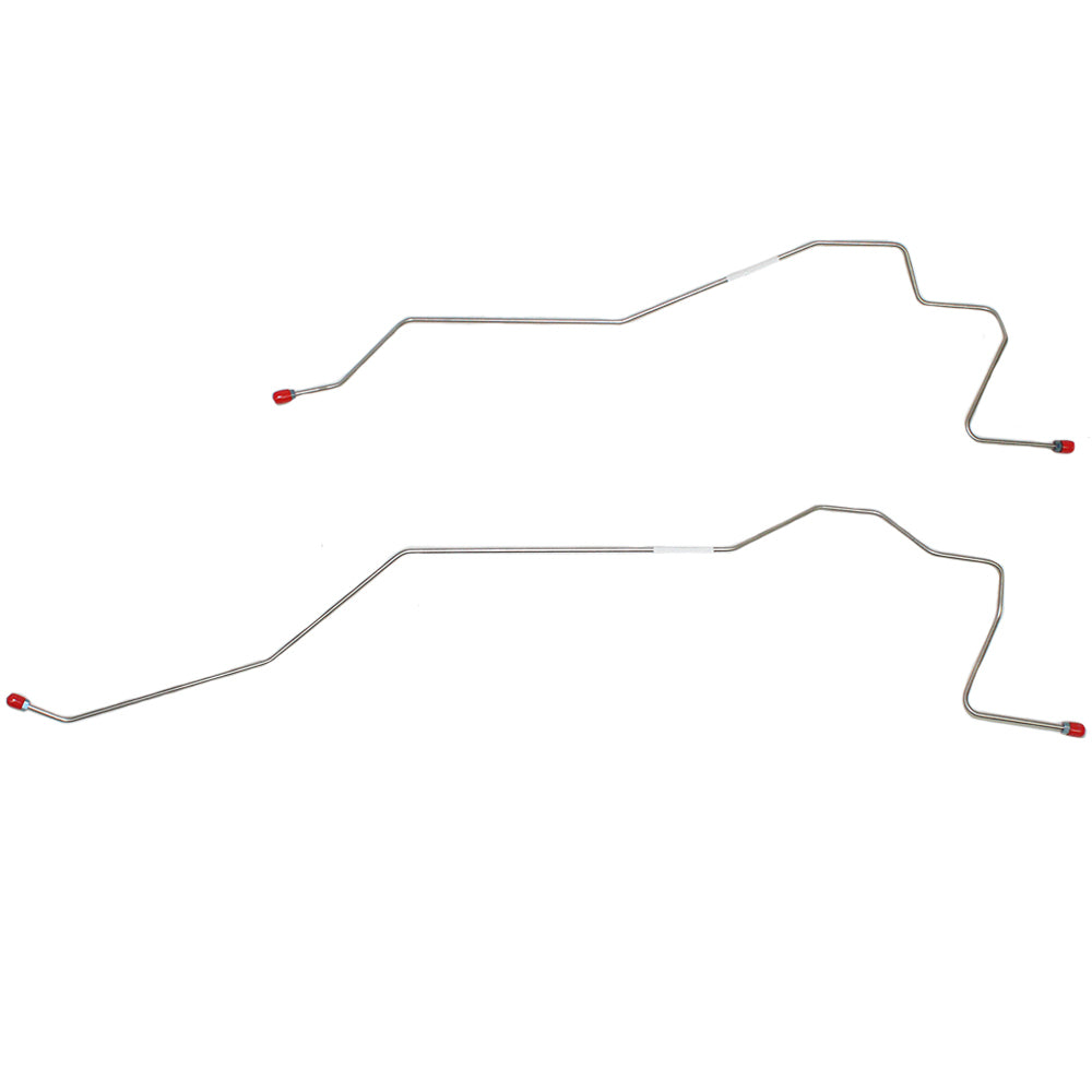 2007-08 Silverado 1500 Complete Brake Lines 4WD, Ext/Crew No TC Stainless CBK0187SS