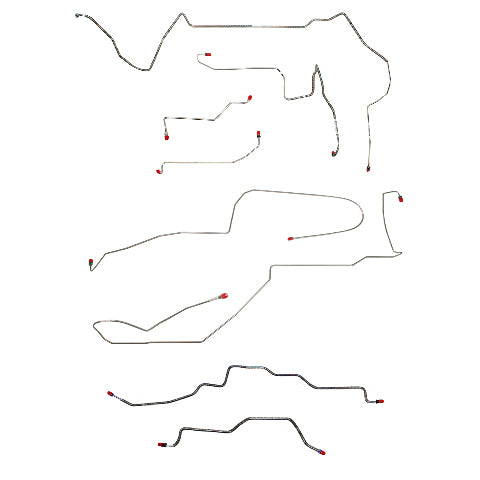 1998-2002 Chevrolet Camaro Complete Brake Line Kit Stainless - CBK0188SS