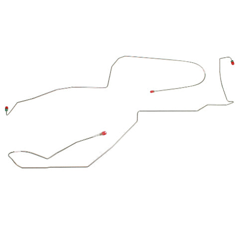 1998-2002 Chevrolet Camaro Complete Brake Line Kit Stainless - CBK0188SS
