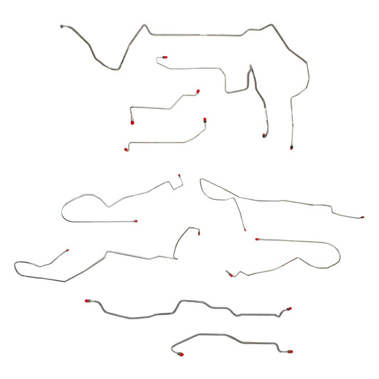 Complete Brake Line Kit for 1998-2002 Chevrolet Camaro w/ Traction Control CBK0189OM - Complete Brake Line Kit Car Part People
