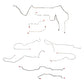 Complete Brake Line Kit for 1998-2002 Chevrolet Camaro w/ Traction Control CBK0189OM