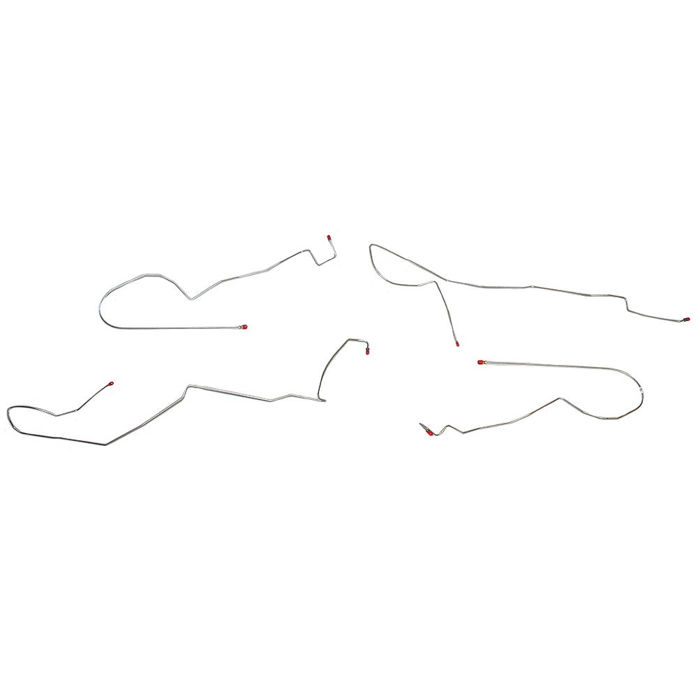 1998-2002 Chevrolet Camaro/Trans Am Complete Brake Line Kit w/ Traction Control - CBK0189SS - Complete Brake Line Kit Car Part People