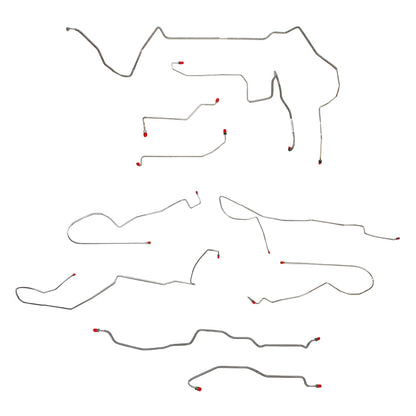 1998-2002 Chevrolet Camaro/Trans Am Complete Brake Line Kit w/ Traction Control - CBK0189SS - Complete Brake Line Kit Car Part People