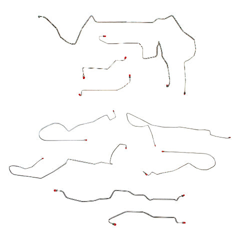 1998-2002 Chevrolet Camaro/Trans Am Complete Brake Line Kit w/ Traction Control - CBK0189SS