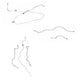1990-96 Ford F-150 Complete Brake Line Kit  Reg Cab / Long Bed