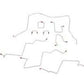 1998-01 Dodge Ram 2500 Brake Line Kit 4WD AWABS Reg Cab Long Bed - CBK0196OM