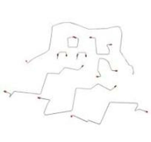 1998-01 Dodge Ram 2500 Brake Line Kit 4WD AWABS Reg Cab Long Bed - CBK0196OM