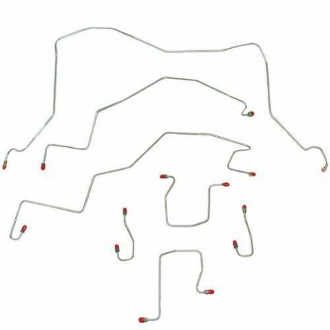 1998 - 2001 Dodge Ram 1500 Complete Brake Line Kit - CBK0199SS