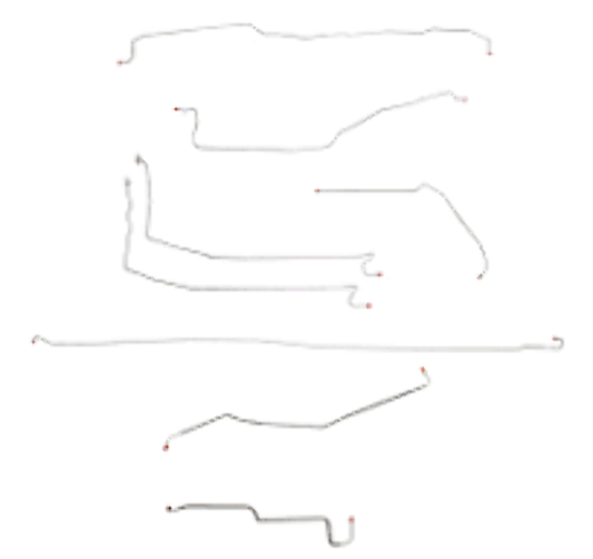 2004 - 2006 Chevrolet Avalanche Brake Line Kit - CBK0202OM