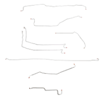 2004 - 2006 Chevrolet Avalanche Brake Line Kit - CBK0202SS - Complete Brake Line Kit Car Part People