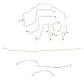 Dodge Complete Brake Line Kit; Fine Lines-CBK0203OM