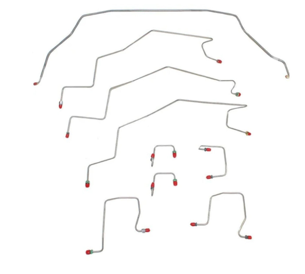 1998 - 2001 Dodge Ram 1500 Complete Brake Line Kit - CBK0206OM