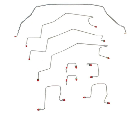 1998 - 2001 Dodge Ram 1500 Complete Brake Line Kit - CBK0206OM