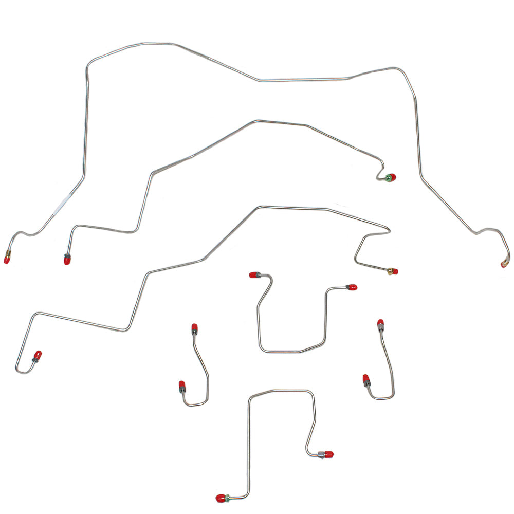 1998 - 2001 Dodge Ram 1500 Complete Brake Line Kit - CBK0206SS