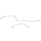 1998 - 2001 Dodge Ram 1500 Complete Brake Line Kit - CBK0206SS