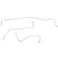 2000 - 2007 Ford Focus Brake Line Kit - CBK0209OM