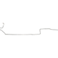 Complete Brake Line Kit For 67-69 Dodge Charger Power Disc Brakes Stainless CBK0215SS