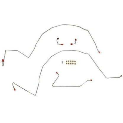 1955 Chevrolet Bel Air Brake Line Kit - CBK0219OM - Complete Brake Line Kit Car Part People