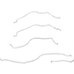 1955 Chevrolet Bel Air Brake Line Kit - CBK0219OM - Complete Brake Line Kit Car Part People