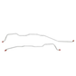 1955 Chevrolet Bel Air Brake Line Kit - CBK0219SS - Complete Brake Line Kit Car Part People
