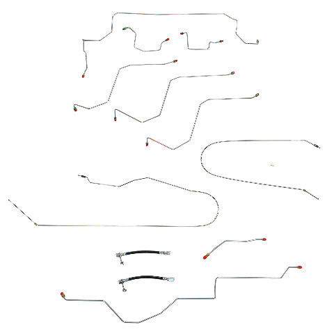 2002 - 2005 Dodge Ram 1500  Brake Line Kit - CBK0224OM