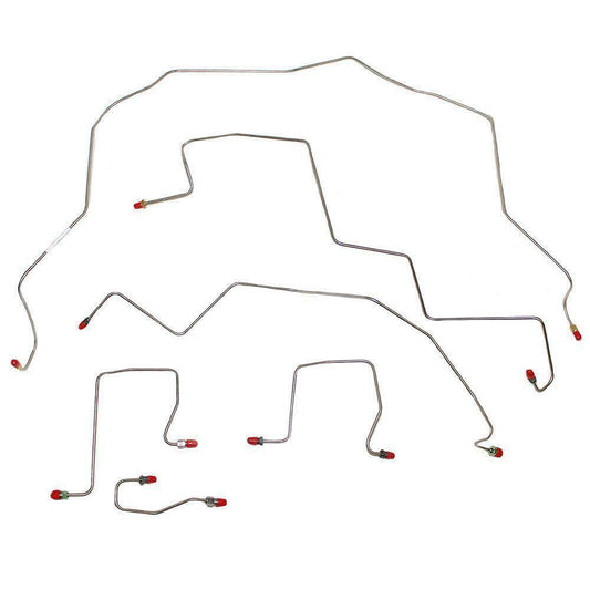 2002 - 2005 Dodge Ram 1500 Brake Line Kit - CBK0224SS