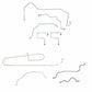 2000-2005 Chevrolet Blazer No ZR2, 4 Door, 4WD Complete Brake Line Kit-CBK0228OM