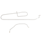 2000-2005 Chevrolet Blazer 4WD, 4 Door, No ZR2 Complete Brake Line Kit-CBK0228SS